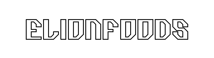 Racemate Demo Outline  Free Fonts Download