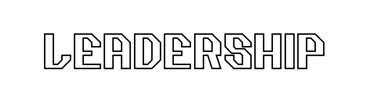 Racemate Demo Outline  Free Fonts Download