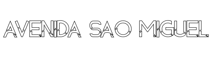 Pink Sun Demo Outline  Free Fonts Download