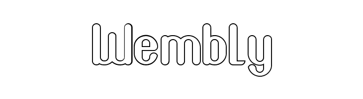 Joscelynn Demo Outline  Free Fonts Download