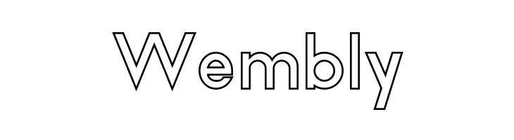 Airframe Demo Outline  Free Fonts Download