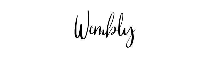 Because Of You Demo  Free Fonts Download