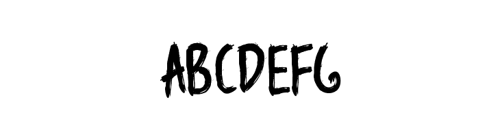 Jenoshark Feiya Demo Display Grunge  Free Fonts Download