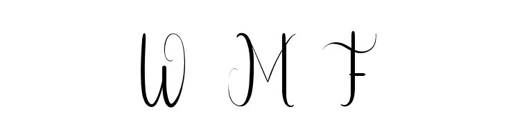 Infinity Gown Demo  Free Fonts Download