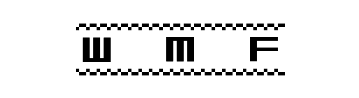 Bit Line15 [sRB]  Free Fonts Download