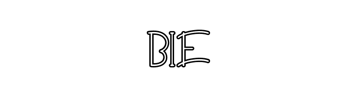Guritno Demo Outline  Free Fonts Download