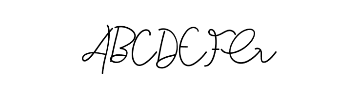 Anindya Meita Demo  Free Fonts Download