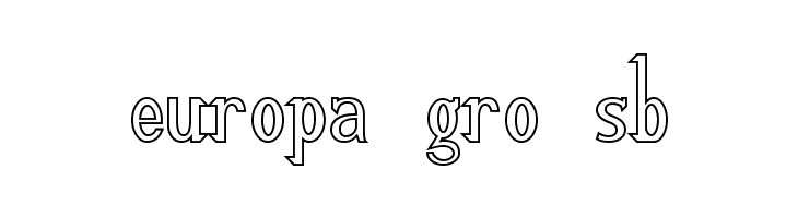 ReSHAWN Demo Outline  Free Fonts Download