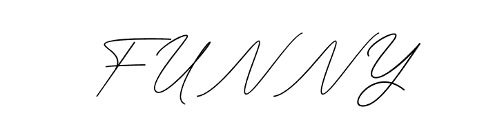Funky Signature  Free Fonts Download