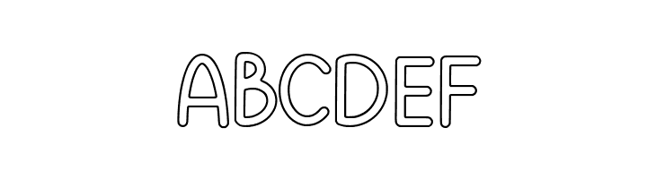 Gomuno Outline  Free Fonts Download