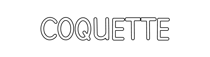 Gomuno Outline  Free Fonts Download