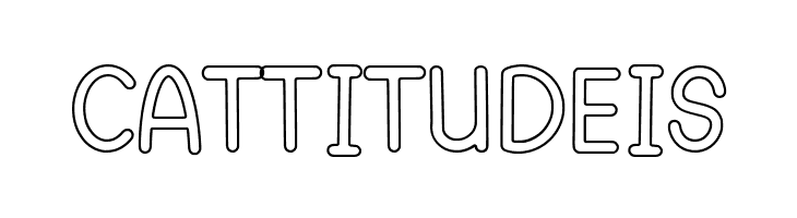 Gomuno Outline  Free Fonts Download