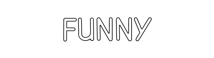 Gomuno Outline  Free Fonts Download