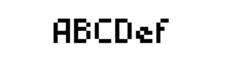 BM mini A8  Free Fonts Download