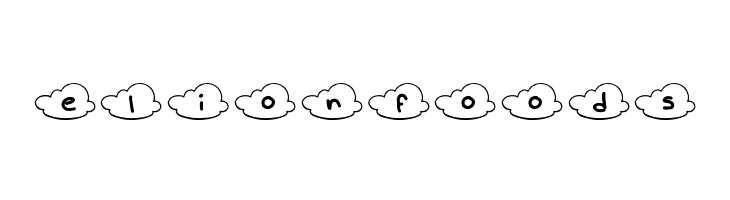 nubes  Free Fonts Download