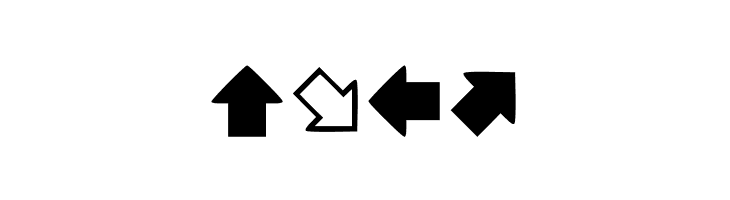 Littlearrows Regular  Free Fonts Download