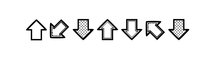 Littlearrows Regular  Free Fonts Download