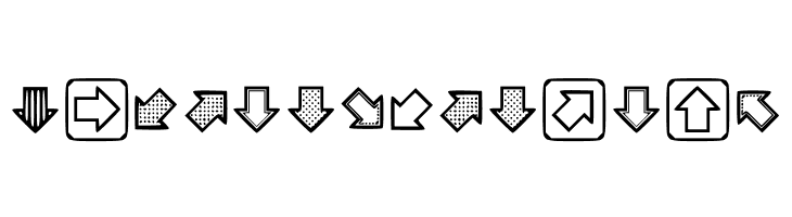 Littlearrows Regular  Free Fonts Download