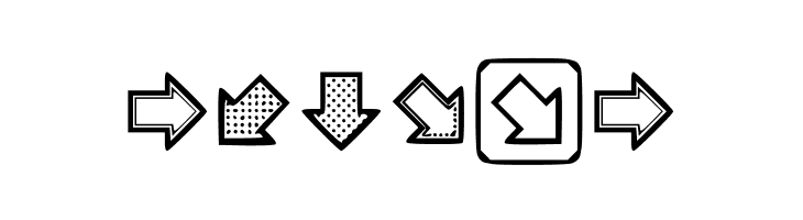 Littlearrows Regular  Free Fonts Download