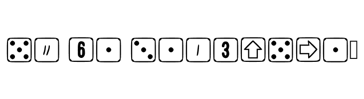 Simpledice Regular  Free Fonts Download