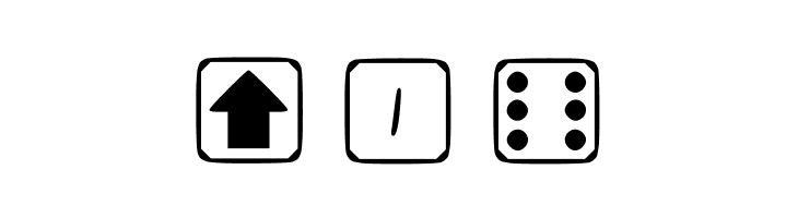 Simpledice Regular  Free Fonts Download