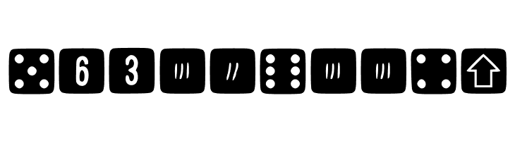 Simpledice Regular  Free Fonts Download