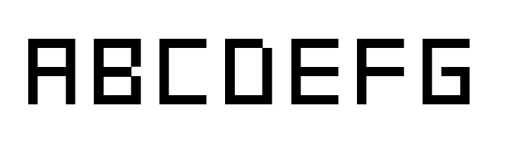 ABCDEFG SWF!T_v01 Font