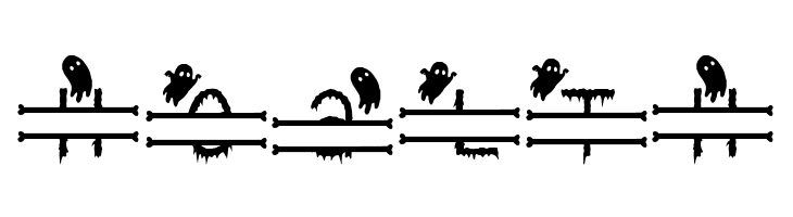 Creepy Halloween Monogram  Free Fonts Download