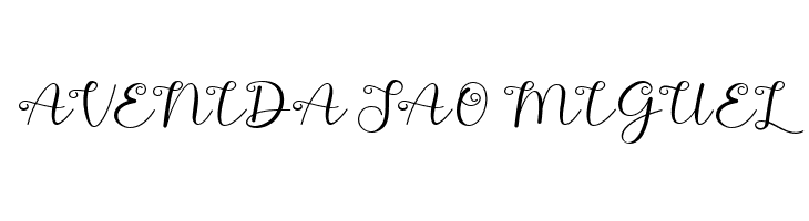 Aynilla  Free Fonts Download