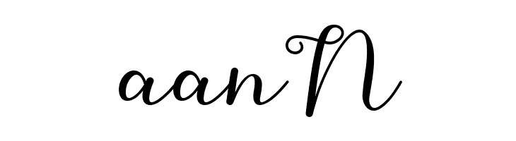 Aynilla  Free Fonts Download