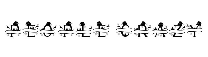 Cute Christmas Monogram  Free Fonts Download