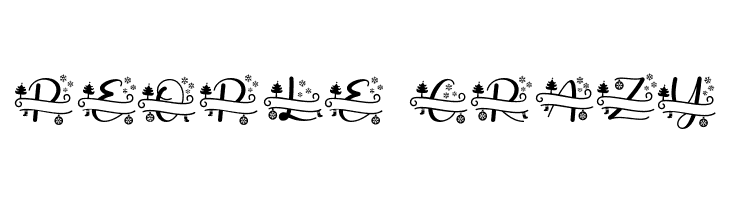 Stunning Christmas Monogram  Free Fonts Download