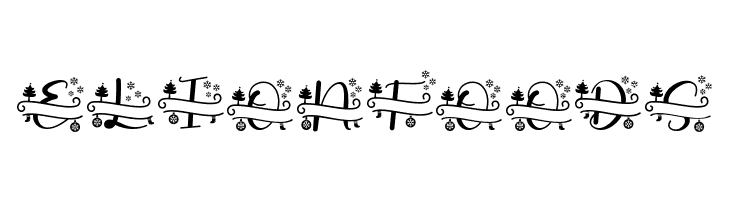 Stunning Christmas Monogram  Free Fonts Download