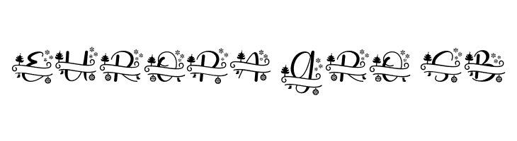 Stunning Christmas Monogram  Free Fonts Download
