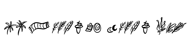 Summer Lovers Dingbat  Free Fonts Download