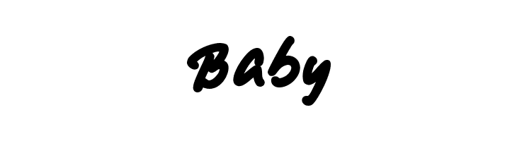 Babies Shower  Free Fonts Download