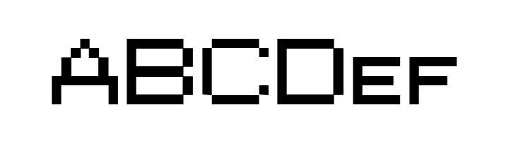 PIXgothic_7  Free Fonts Download