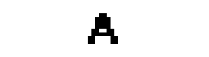 Pixel Arial 11 Bold  Free Fonts Download