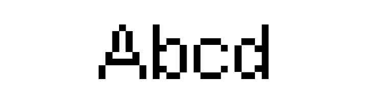 Pixel Arial 11  Free Fonts Download