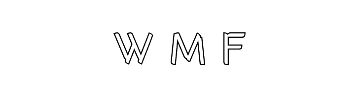 AllenatoreRegularOutline  Free Fonts Download