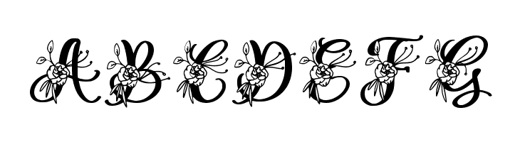 Gesya Monogram  Free Fonts Download