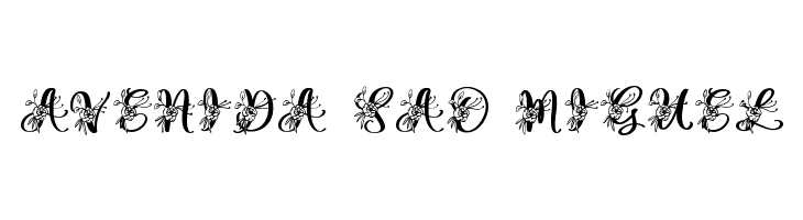 Gesya Monogram  Free Fonts Download