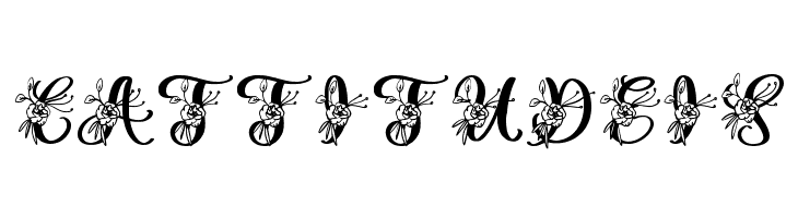 Gesya Monogram  Free Fonts Download