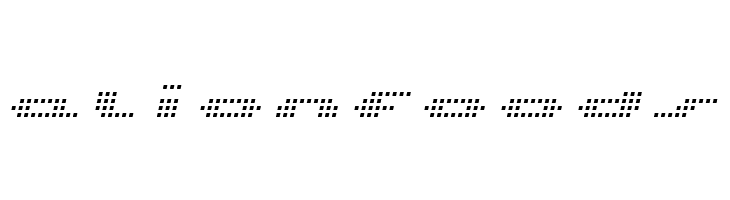 UP Tiny lcd four 8 Light Italic  Free Fonts Download