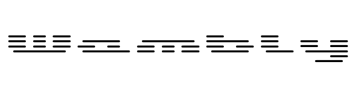 UP Tiny lcd four 8 decoH Light  Free Fonts Download