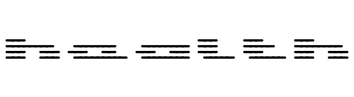 UP Tiny lcd four 8 decoH Light  Free Fonts Download