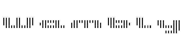 UP Tiny lcd four 8 decoV Light  Free Fonts Download