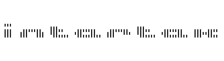 UP Tiny lcd four 8 decoV Light  Free Fonts Download