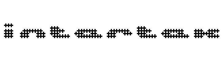 UP Tiny lcd four 8 decoC  Free Fonts Download