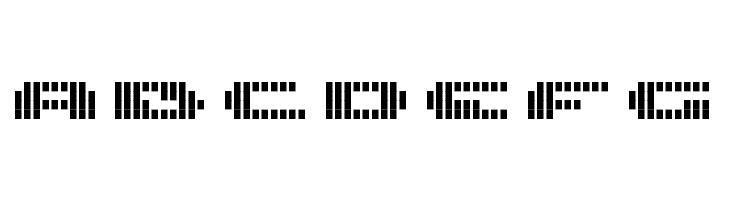 UP Tiny lcd four 8 decoV  Free Fonts Download